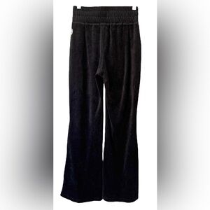 Free People Movement Women’s  Black  Velour Flare Lounge Pants Size Small